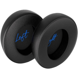 Endorfy náušníky Leather / PU kůže / paměťová pěna / univerzální / černé