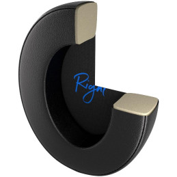 Endorfy náušníky Leather / PU kůže / paměťová pěna / univerzální / černé