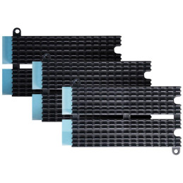Asustor AS-HK1  Chladič pro FS67 / AS-T10G3 ( 3-pack for M.2 SSDs in one box. Covers two M.2 SSDs)