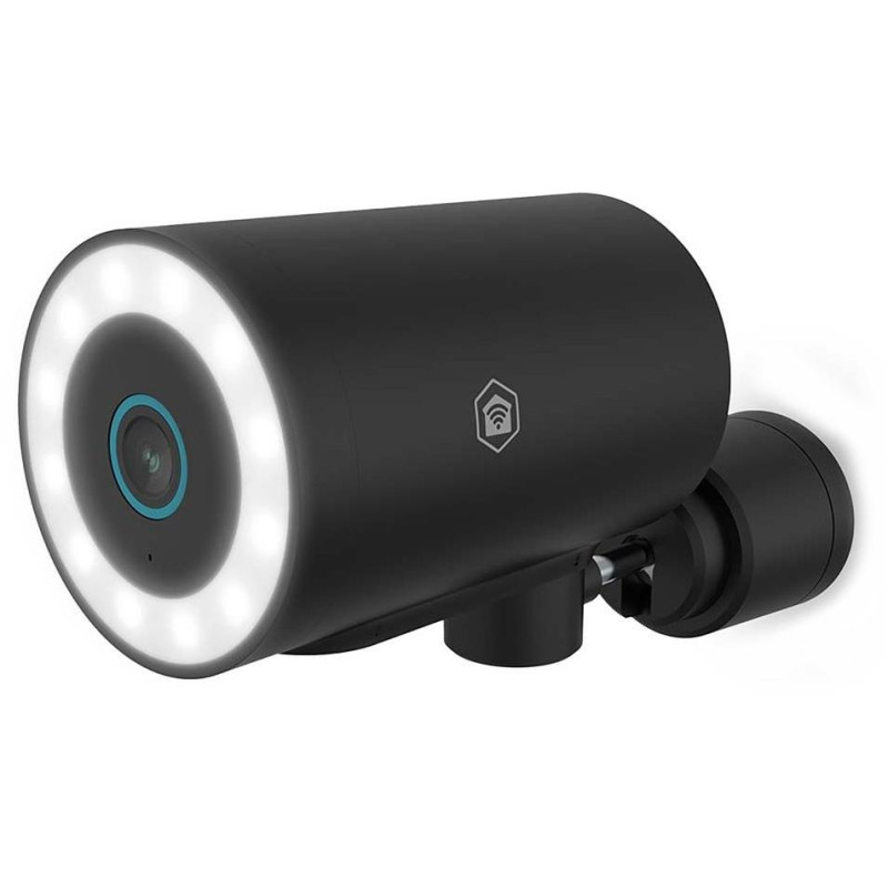 NEDIS IP-Kamera/ Außenbereich/ IP65/ WLAN/ 4K/ 3840 x 2160/ Onvif/ Scheinwerfer/ Bewegungserkennung/ Nachtsicht 10 m/ Schwarz