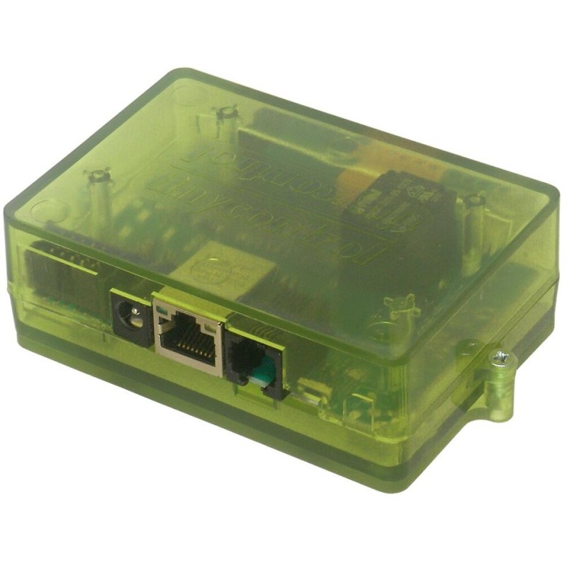 TINYCONTROL LAN ovladač s relé v4.0, wifi, MQTT, digitální I/O, analogové vstupy, I2C, 1wire, RS485, modbus