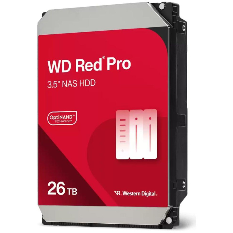 WD RED PRO 26TB / WD260KFGX / SATA III/  Interní 3,5"/ 7200rpm / 512MB