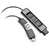 Adapter Poly DA85 USB do QD czarny TAA