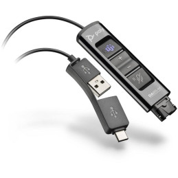 Poly DA85-M USB do QD Black Adapter TAA