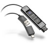 Poly DA85-M USB do QD Black Adapter TAA