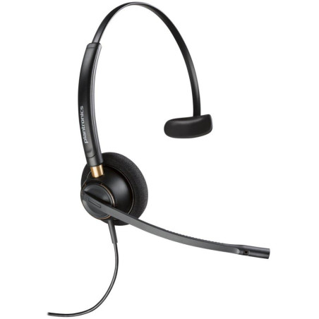 Poly EncorePro 510 Monaural Headset +Quick Disconnect EMEA - INTL English Loc Euro plug