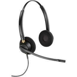 Poly EncorePro 520 Binaurales Headset + Schnelltrennung EMEA - INTL Englisch Loc Eurostecker