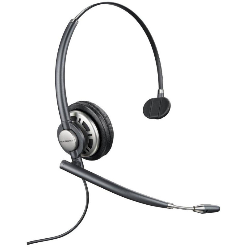 Poly EncorePro HW710 Einohr-Headset + Tragetasche + Schnelltrennung EMEA – INTL Englisch Loc Eurostecker