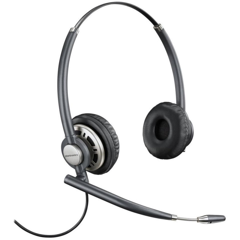 Poly EncorePro 720 Binaurales Headset + Schnelltrennung EMEA - INTL Englisch Loc Eurostecker