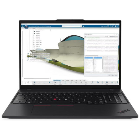 Lenovo P16s Gen 4/ Ryzen AI 9 HX PRO 370/ 96GB DDR5/ 2TB SSD/ Radeon™ Grafik/ 16"WUXGA, matt/ W11P/ schwarz