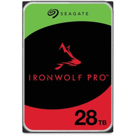 SEAGATE IronWolf Pro 28TB / ST28000NT000 / Interní 3,5" / 7200 rpm / SATA III / 512 MB