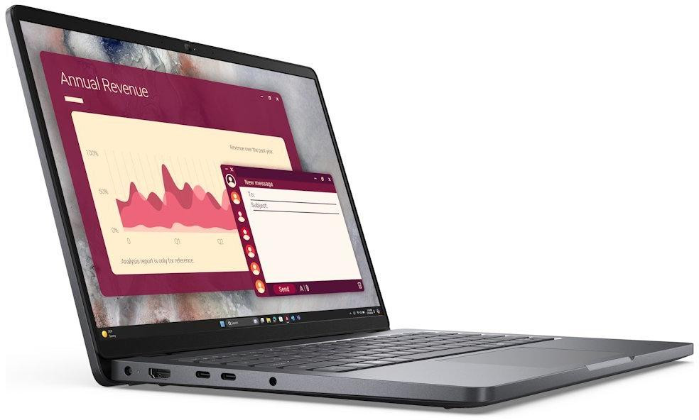 DELL Pro 14 PC14255 / AMD Ryzen 5 220 / 8GB / 512GB SSD / 14 "FHD + / FPR / W11Pro / 3Y PS on-site