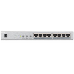 Zyxel GS1008-HP, 8 Port Gigabit PoE+ unmanaged desktop Switch, 8 x PoE, 60 Watt