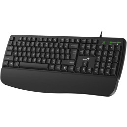 GENIUS KB-123/ Drátová s předložkou/ Copilot/ USB/ černá/ CZ+SK layout