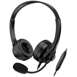 GENIUS headset HS-235U/ USB/ Copilot/ délka kabelu 2,4 m