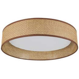 IMMAX NEO LITE LONA SMART LED Deckenleuchte, 36W, CCT, Wi-Fi, TUYA, BEACON, braun-beige