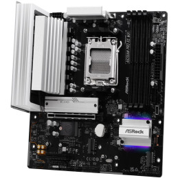 ASRock A620AM Pro RS WiFi / AMD A620A / AM5 / 4x DDR5 DIMM / 3x M.2 / HDMI / DP / USB-C / WiFi / mATX