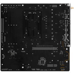 ASRock A620AM Pro RS WiFi / AMD A620A / AM5 / 4x DDR5 DIMM / 3x M.2 / HDMI / DP / USB-C / WiFi / mATX