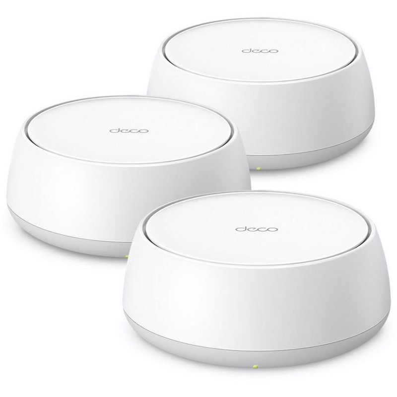 TP-Link Deco BE22 Mesh system BE3600, WiFi 7, 688MBps on 2.4GHz, 2882 Mbps on 5GHz, 2x GLAN, 3 pcs in package