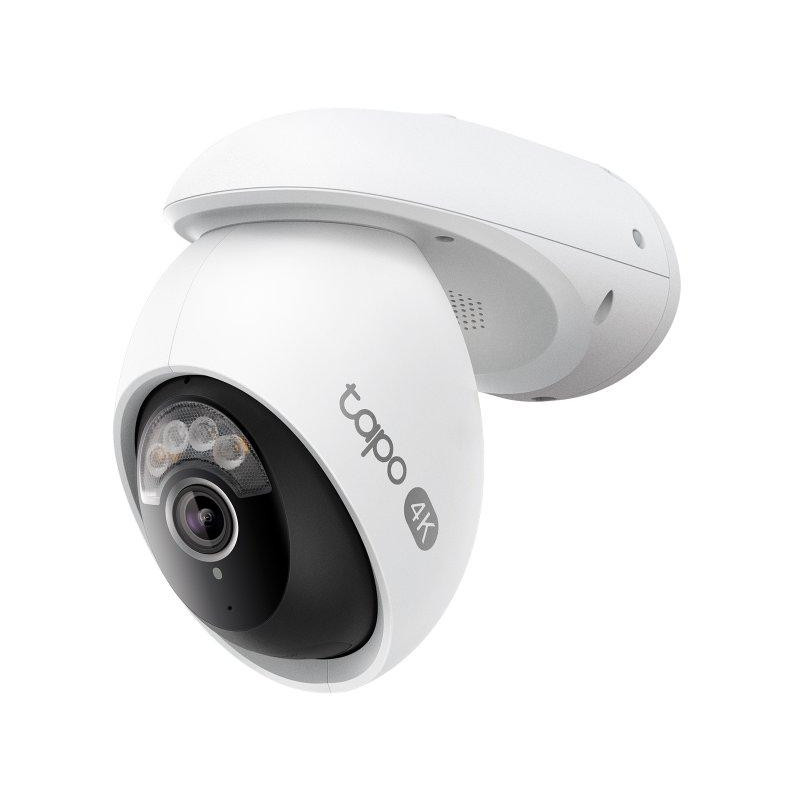 TP-Link Tapo C560WS - Venkovní Wi-Fi kamera s rozlišením 4k, rotace a sledování pohybu 360°, noční vidění, 1x LAN, IP66