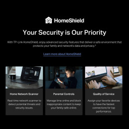 TP-Link Archer BE220 BE3600 WiFi 7 router, 1x GWAN, 4x GLAN, EasyMesh