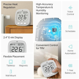 TP-Link KE110 Kasa smart pokojový termostat