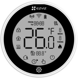 EZVIZ sada chytrého termostatu T56/ rozsah 5–35 °C/ OpenTherm/ Wi-Fi/ bílý