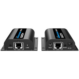 PremiumCord 4K@30Hz HDMI extender na 60m přes jeden kabel Cat6/6a/7, lokální HDMI výstup