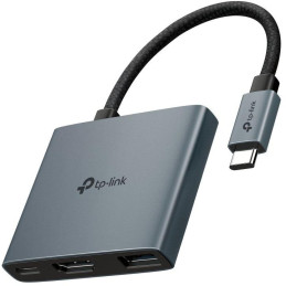 TP-Link UH3020C Dockingstation 1x USB-C auf 3 Ports mit HDMI 4K bei 60Hz, 100W PD, 1× USB-A