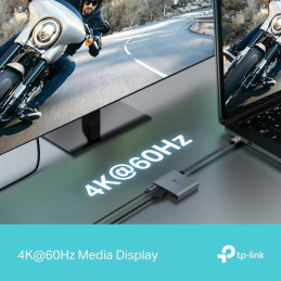 TP-Link UH3020C Dokovací stanice 1x USB-C na 3 porty s HDMI 4K při 60Hz, 100W PD, 1× USB-A