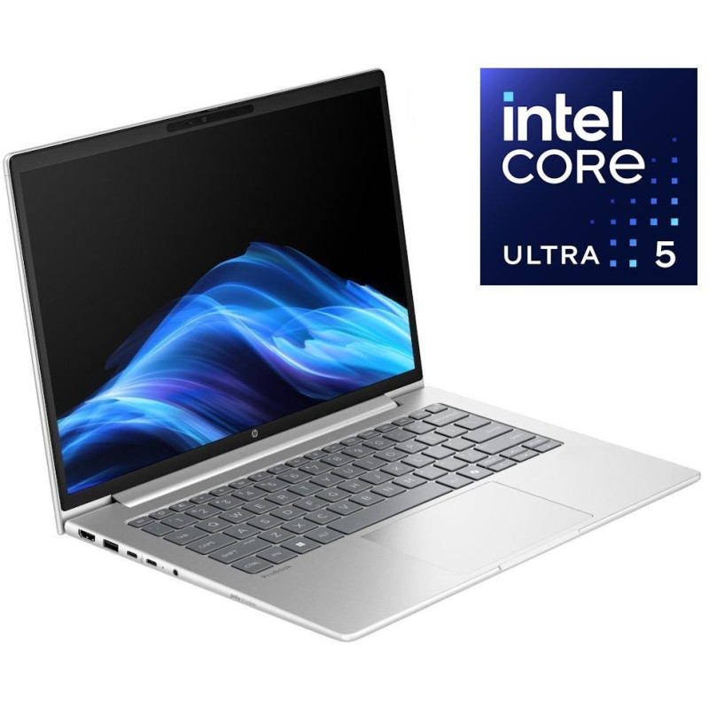 HP ProBook 4 G1i/ Core™ Ultra 5 225U/ 16GB DDR5/ 512GB SSD/ Intel Grafik/ 14" WUXGA, matt/ W11P/ silber