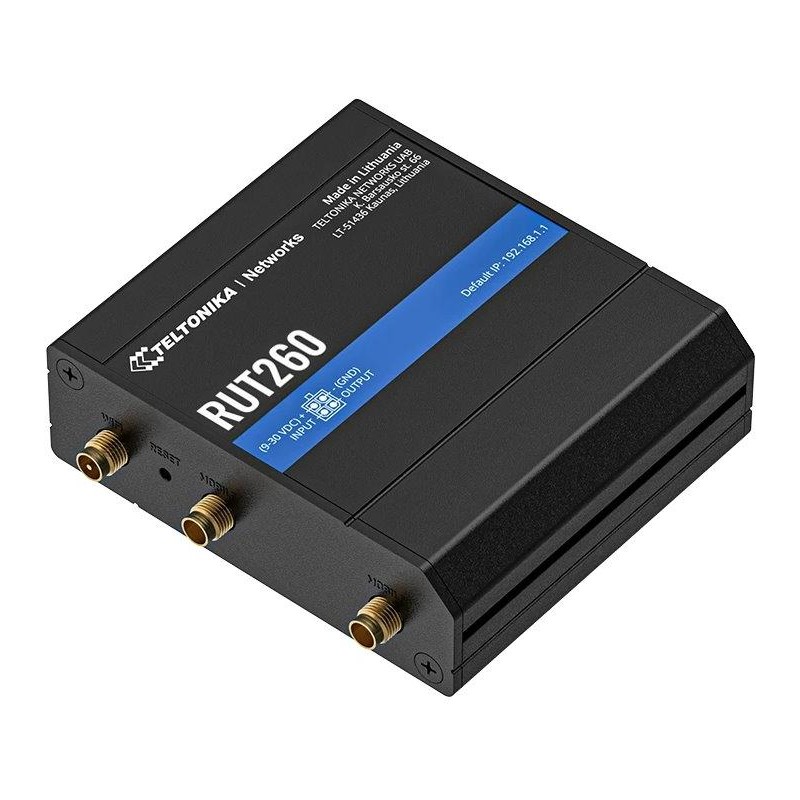 Teltonika RUT260 průmyslový router LTE CAT6