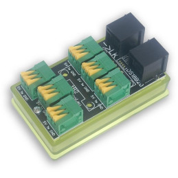 TINYCONTROL Splitter tB2, rozšíření 1-Wire - 1× RJ12 a 6× terminál