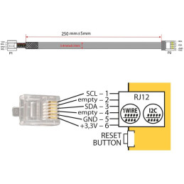 TINYCONTROL teplotní a vlhkostní čidlo AHT20 (AM2301B) pro LAN ovladač LK3 a LK4