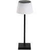 IMMAX outdoor solar LED table lamp BONITO/ 4W/ 200lm/ CCT/ 5000K/ dimmable/ IP44/ black