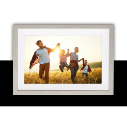 Rollei fotorámeček WiFi 108/ úhlopříčka 10.1"/ 32GB/ 2W/ Frameo APP/ Světlé dřevo