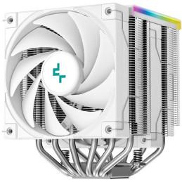 DEEPCOOL chladič AK620 Digital SE / 2x120mm fan / 6x heatpipes / pro Intel i AMD/ digitální display / bílý