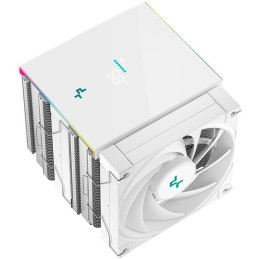 DEEPCOOL chladič AK620 Digital SE / 2x120mm fan / 6x heatpipes / pro Intel i AMD/ digitální display / bílý