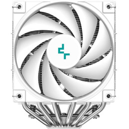DEEPCOOL chladič AK620 Digital SE / 2x120mm fan / 6x heatpipes / pro Intel i AMD/ digitální display / bílý