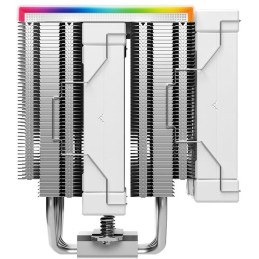 DEEPCOOL chladič AK620 Digital SE / 2x120mm fan / 6x heatpipes / pro Intel i AMD/ digitální display / bílý