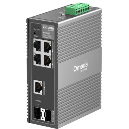 TP-Link IES206G - 6-portový Omada Industry Switch, 4x GLAN, 1x SFP, 1x Combo Gigabit SFP