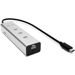 I-tec USB-C Charging Metal HUB 5port with USB-C video 8K, Power Delivery 85W