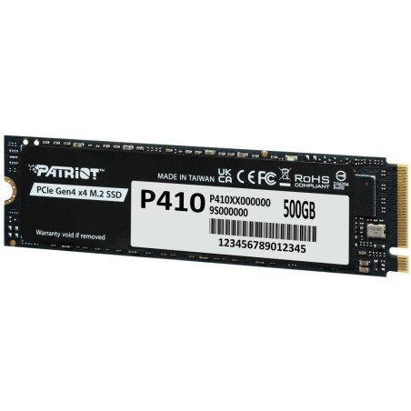 PATRIOT P410 500GB SSD / Interní / M.2 PCIe Gen4 x4 NVMe / 2280