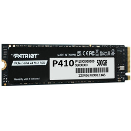 PATRIOT P410 500GB SSD / Interní / M.2 PCIe Gen4 x4 NVMe / 2280