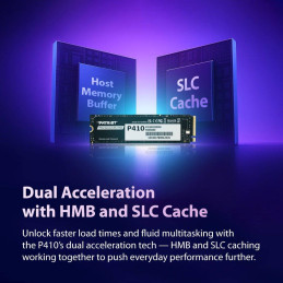 PATRIOT P410 500GB SSD / Interní / M.2 PCIe Gen4 x4 NVMe / 2280