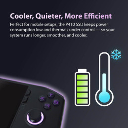 PATRIOT P410 500GB SSD / Interní / M.2 PCIe Gen4 x4 NVMe / 2280