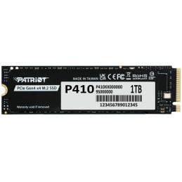 PATRIOT P410 1TB SSD / Interní / M.2 PCIe Gen4 x4 NVMe / 2280