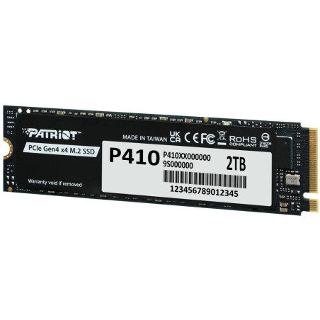 PATRIOT P410 2TB SSD / Interní / M.2 PCIe Gen4 x4 NVMe / 2280