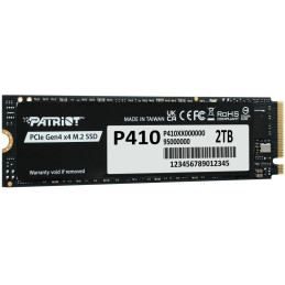 PATRIOT P410 2TB SSD / Interní / M.2 PCIe Gen4 x4 NVMe / 2280