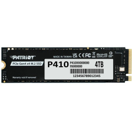 PATRIOT P410 4TB SSD / Interní / M.2 PCIe Gen4 x4 NVMe / 2280